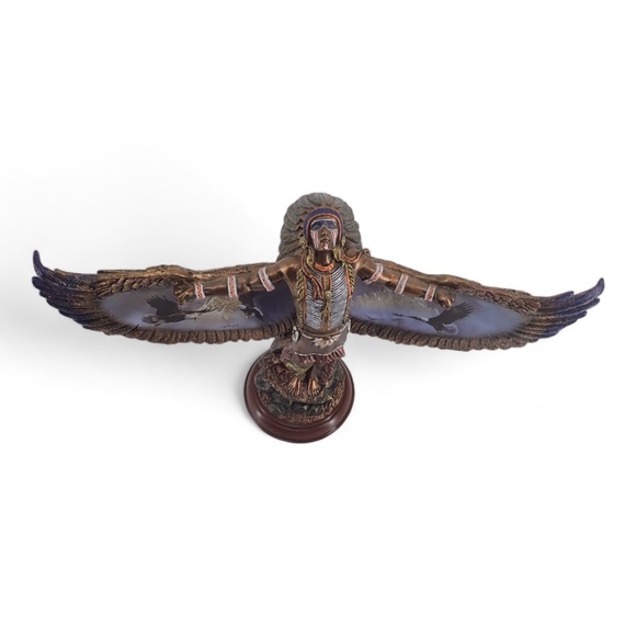 Bradford Exchange Ted BlayIock Invoking The Sacred Guardian Statue 2013 B0020 - Picture 2 of 11